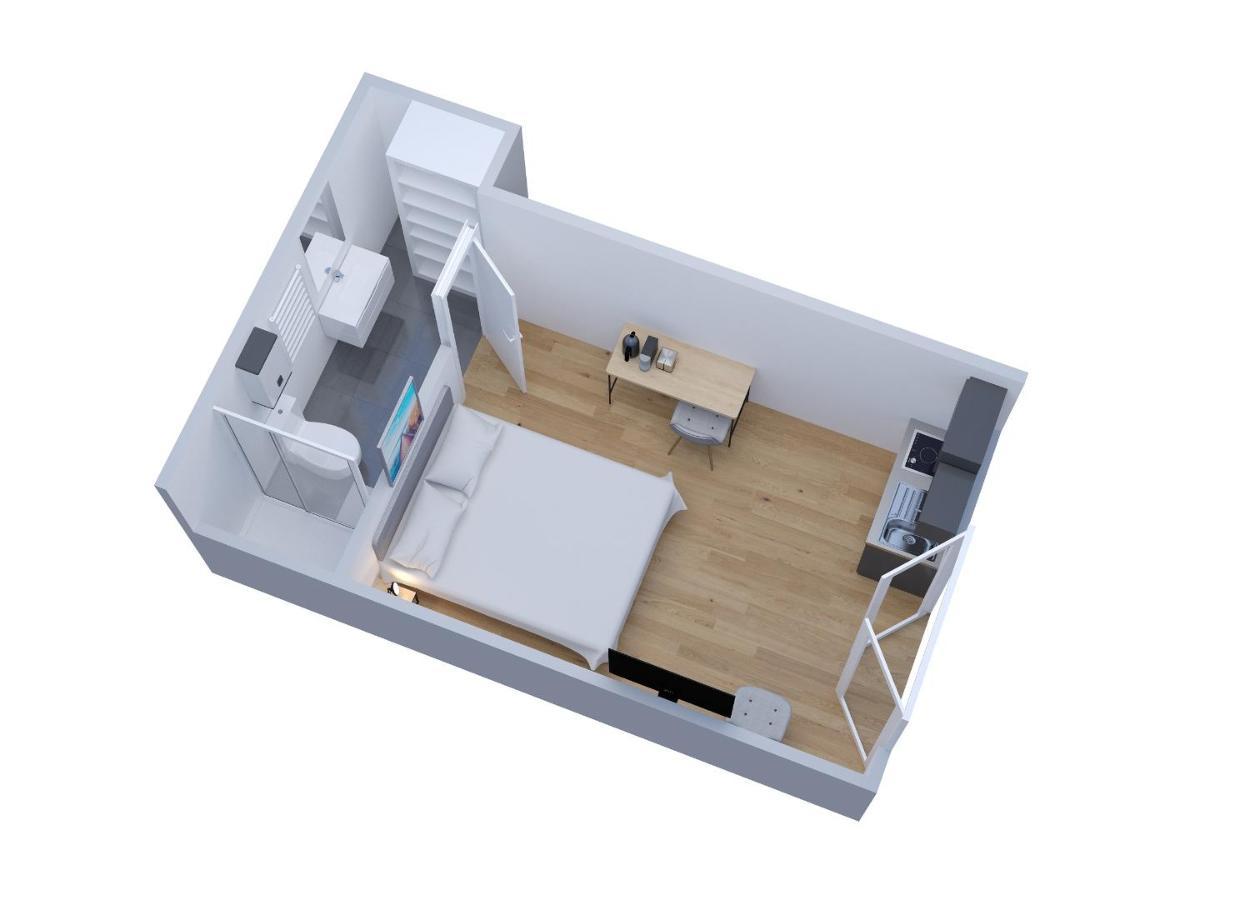 Residence Duguay - Centre Ville - Porte B - Appartements Tout Confort - Neuf - Nouveau Λοριάν Εξωτερικό φωτογραφία