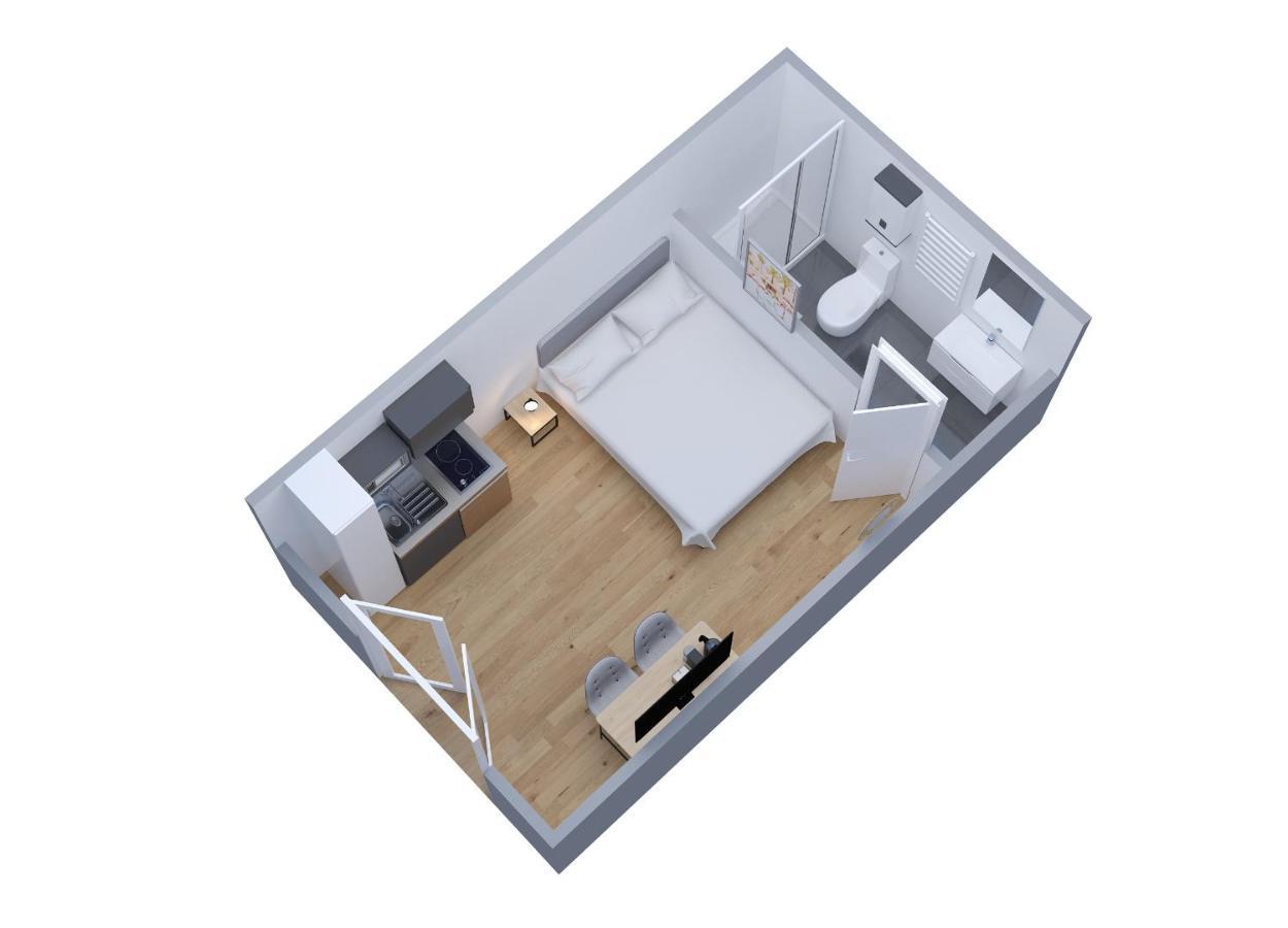 Residence Duguay - Centre Ville - Porte B - Appartements Tout Confort - Neuf - Nouveau Λοριάν Εξωτερικό φωτογραφία